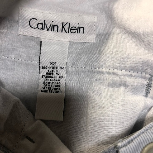 Calvin Klein Men’s Cotton Shorts size 32 - Picture 8 of 9